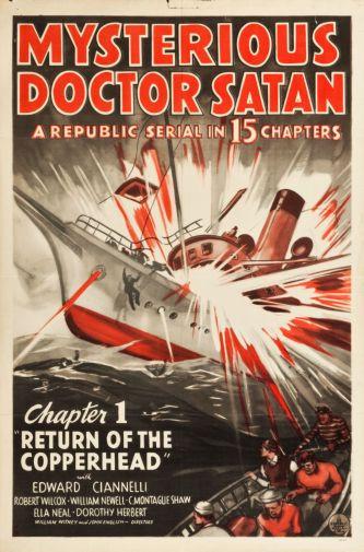 Mysterious Doctor Satan Movie poster for sale cheap United States USA