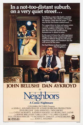Neighbors movie poster Metal Print 8in x 12in