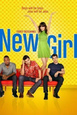 New Girl poster tin Metal Print Wall Art