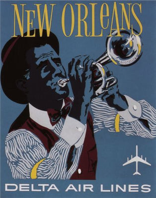 New Orleans poster 11inx17in The Poster Depot