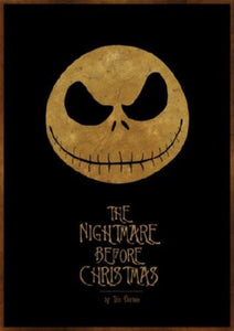 Nightmare Before Christmas Movie Poster 24inx36in (61cm x 91cm) - Fame Collectibles
