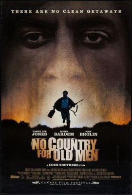 No Country For Old Men Metal Print 8in x 12in