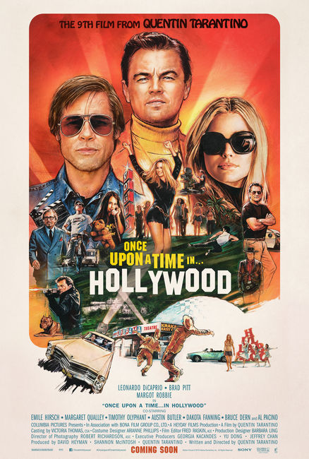 Once Upon A Time In Hollywood Movie Poster On Sale United States