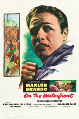 On The Waterfront Metal Movie Poster 8in x 12in