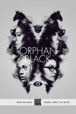 Orphan Black Metal Poster Wall Art 8in x 12in 12"x16" The Poster Depot
