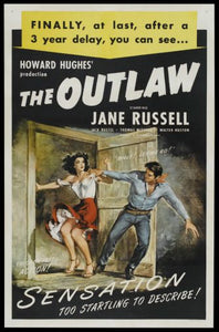 Outlaw Movie Mini poster 11inx17in