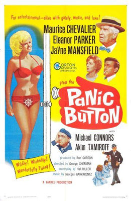 Panic Button Metal Movie Poster 8in x 12in The Poster Depot