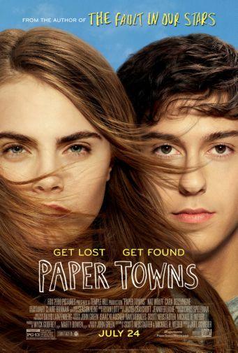 Papertowns movie poster Sign 8in x 12in