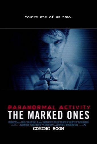 Paranormal Activity Marked Ones Metal Movie Poster 8in x 12in