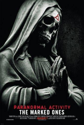 Paranormal Activity Marked Ones movie poster Sign 8in x 12in