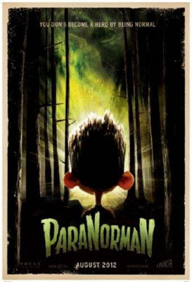 Paranorman Metal Movie Poster 8in x 12in