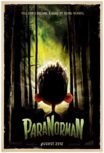 Paranorman movie poster Sign 8in x 12in