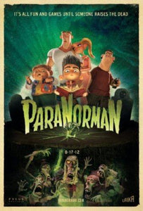 Paranorman movie poster Sign 8in x 12in