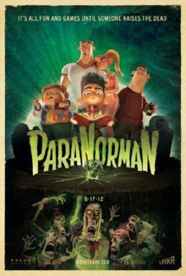 Paranorman movie poster Metal Print 8in x 12in