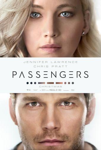 Passengers movie poster Sign 8in x 12in