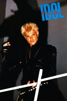 Billy Idol poster tin Metal Print Wall Art