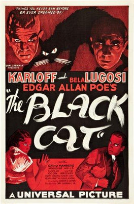 Black Cat The Metal Movie Poster 8in x 12in