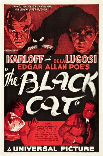 Black Cat The movie poster Sign 8in x 12in