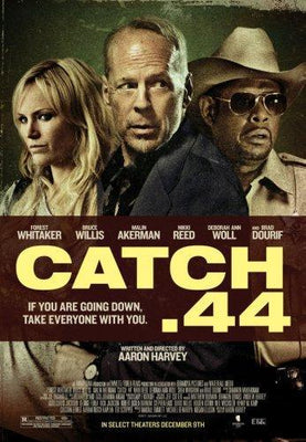 Catch .44 movie poster Metal Print 8in x 12in