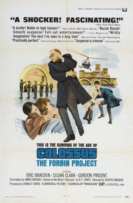 Colossus The Forbin Project Movie Poster Metal Poster Choose Style The Poster Depot