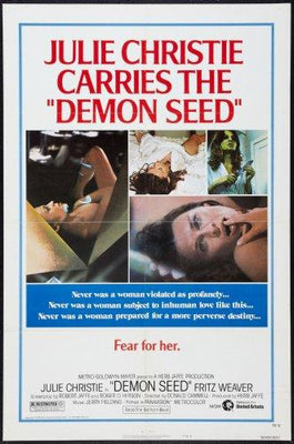 Demon Seed Metal Movie Poster 8in x 12in