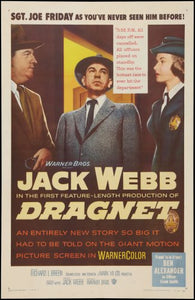 Dragnet Movie mini poster 11x17