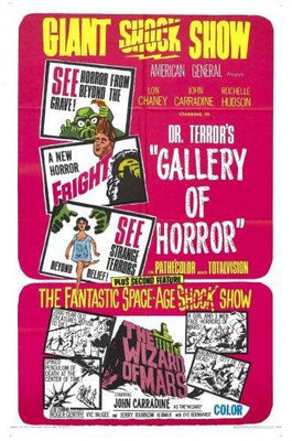 Dr Terrors Gallery Of Horrors movie poster Metal Print 8in x 12in