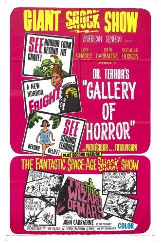 Dr Terrors Gallery Of Horrors movie poster Sign 8in x 12in