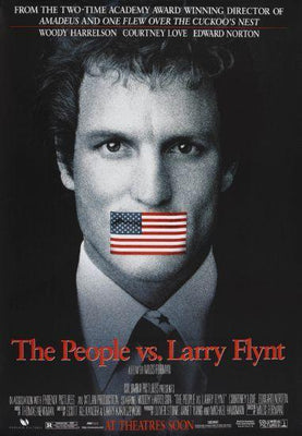 People Vs Larry Flynt Movie Poster Metal Poster Choose Style The Poster Depot