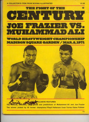 Frazier Vs. Ali mini poster 11x17 #02