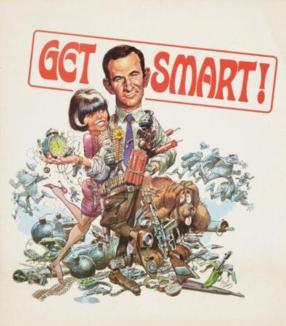 Get Smart Metal Poster Print | The Poster Depot The Poster Depot