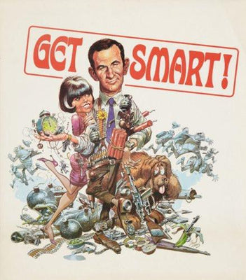 Get Smart poster tin Metal Print Wall Art