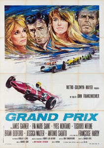 Grand Prix Movie mini poster 11x17