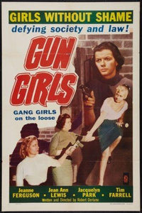 Gun Girls movie poster Sign 8in x 12in