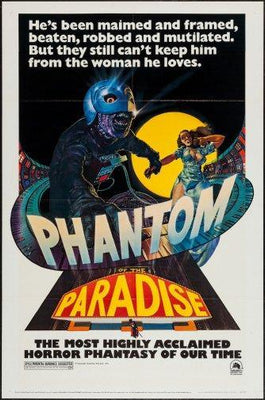 Phantom Of The Paradise movie poster Metal Print 8in x 12in