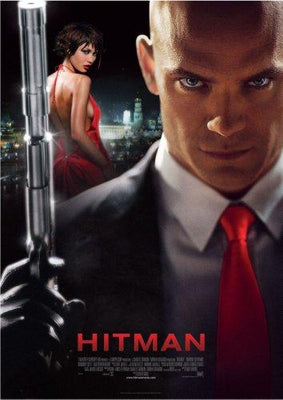 Hitman Metal Movie Poster 8in x 12in