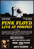 Pink Floyd Live At Pompeii poster tin sign Wall Art