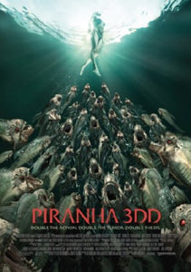 Piranha 3Dd Movie Mini poster 11inx17in