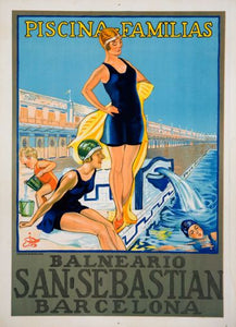 Spain Tourism Advertising Mini poster 11inx17in