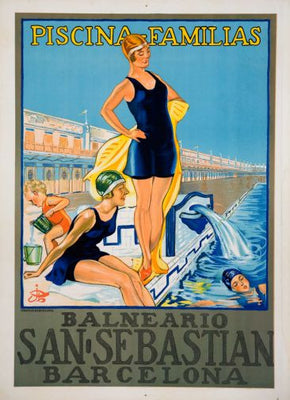 Spain Tourism Advertising poster 11inx17in The Poster Depot
