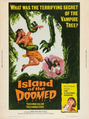 Island Of The Doomed movie poster Sign 8in x 12in