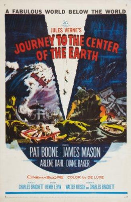 Journey To The Center Of The Earth Metal Movie Poster 8in x 12in