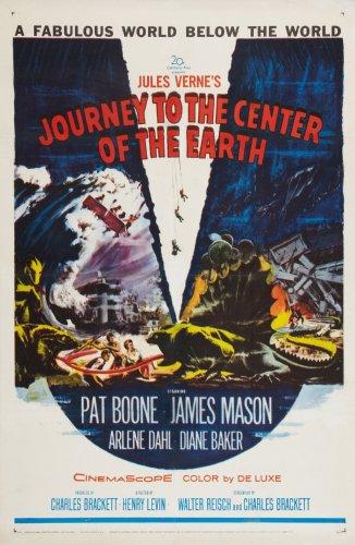 Journey To The Center Of The Earth Metal Movie Poster 8in x 12in