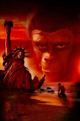 Planet Of The Apes Metal Movie Poster 8in x 12in The Poster Depot