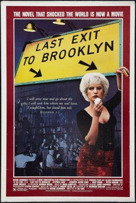 Last Exit To Brooklyn Metal Movie Poster 8in x 12in