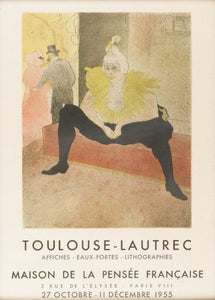 Toulouse Lautrec Exhibition Poster 16"x24" On Sale The Poster Depot