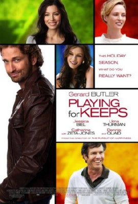 Playing For Keeps Metal Movie Poster 8in x 12in