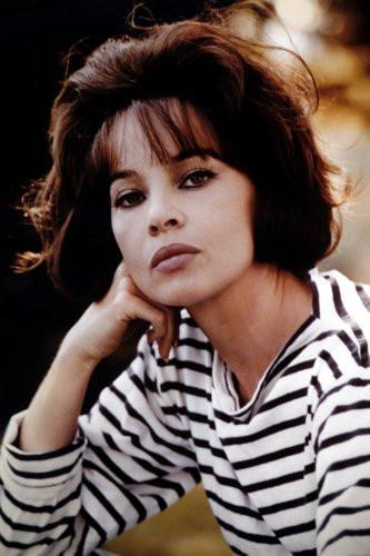 Leslie Caron poster tin Metal Print Wall Art