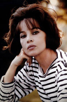 Leslie Caron poster tin Metal Print Wall Art