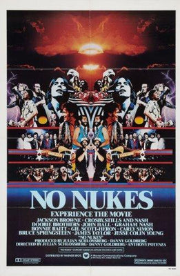 No Nukes movie poster Metal Print 8in x 12in